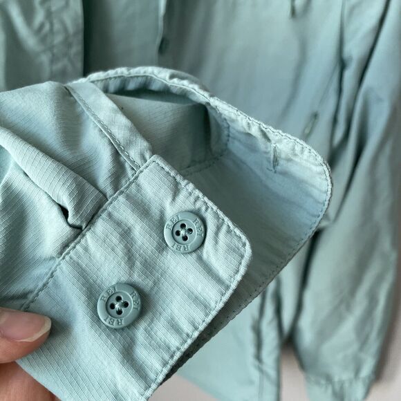 REI Co-op Womens‎ Blue Long Sleeve Button Up Athletic Size Small - Picture 8 of 10